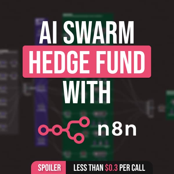 AI Swarm Hedge Fund con n8n 🚀